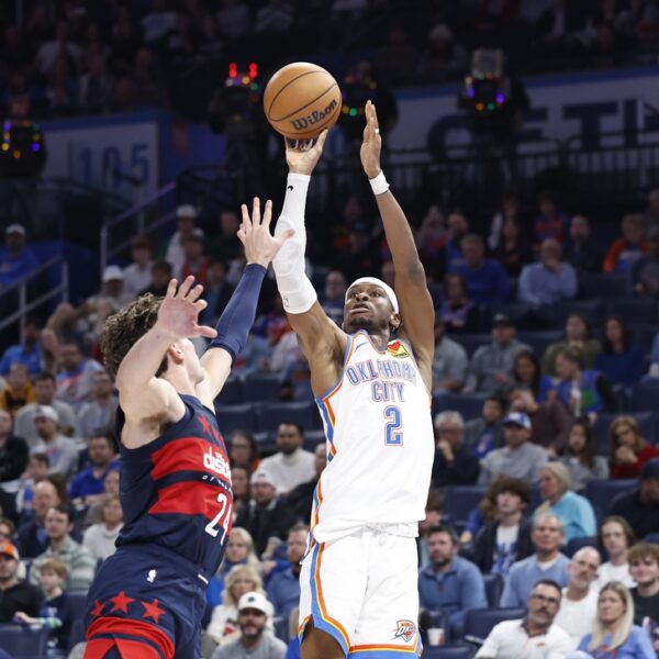 NBA roundup: Shai Gilgeous-Alexander (41) leads Thunder to eighth straight win