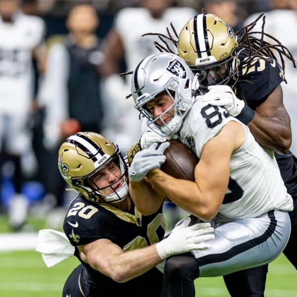 Raiders TE Brock Bowers units two rookie data, one workforce mark