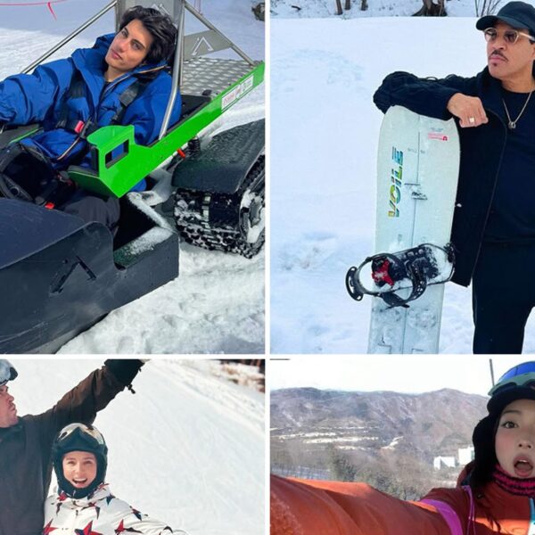 Celebs Playing Winter Sports … On Your Mark, Get Set, Snow!