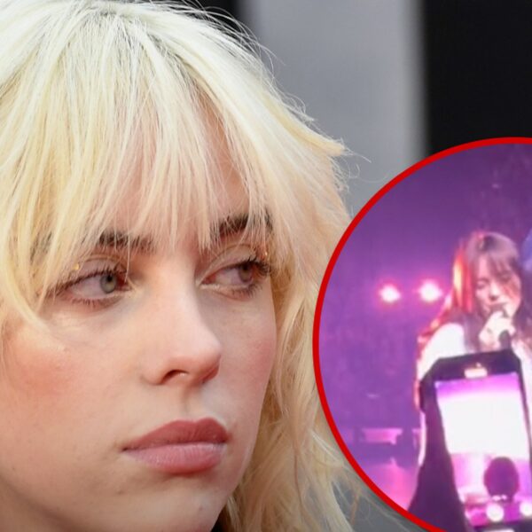 Billie Eilish Hit In Face By Bracelet While Singing ‘What Was I…