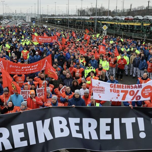 Volkswagen staff stroll out on strike as German auto trade is engulfed…