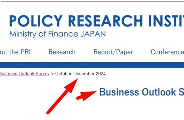 Japan’s This fall Business Outlook Survey presents a blended bag of outcomes