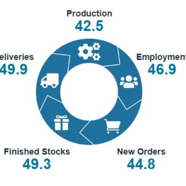 New Zealand manufacturing PMI plunges deeper into contraction – November 45.5 (prior…