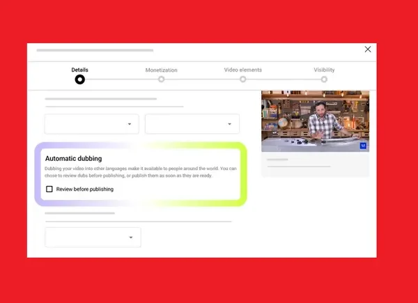 YouTube Expands Access To Auto-Dubbing in Different Languages