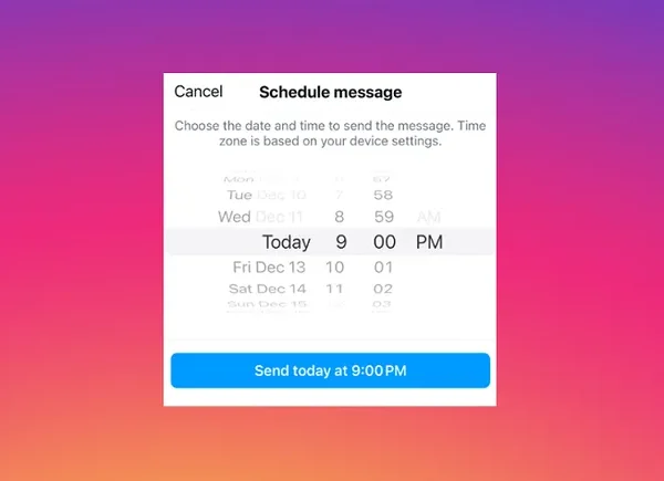 Instagram Tests Scheduled DMs | Social Media Today