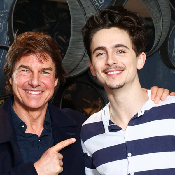 Tom Cruise Surprises Timothée Chalamet At Bob Dylan Biopic Screening