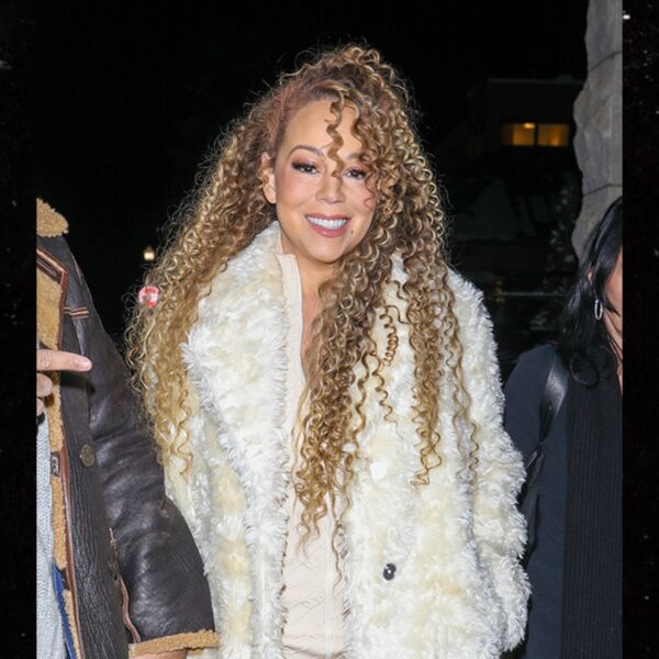 Mariah Carey Embraces Throwback Look While Out to Dinner in Aspen