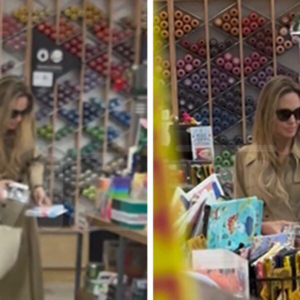 Angelina Jolie Goes Incognito for Last-Minute Holiday Shopping