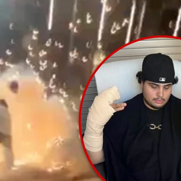 Dodgers Fan Reveals Gruesome Injury Photos After World Series Firework Mishap