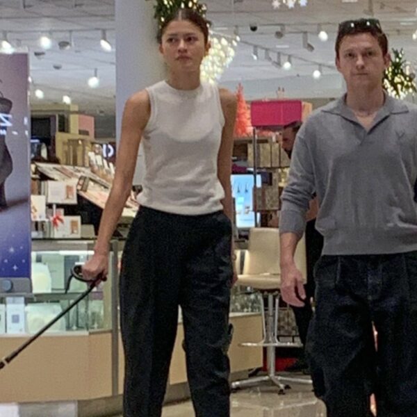 Tom Holland and Zendaya Go Shopping At Nordstrom