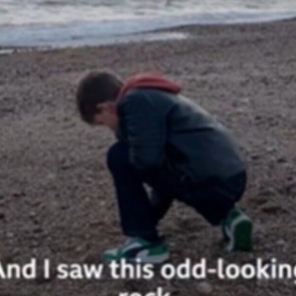 FASCINATING: Boy Finds 60,000 Year-Old Axe on a Beach in England (VIDEO)…