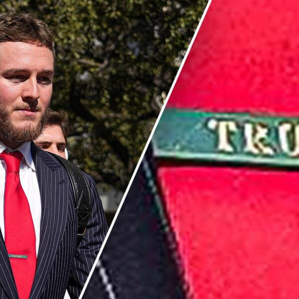 Texas’ Quinn Ewers wears Trump tie clip forward of College Football Playoff…