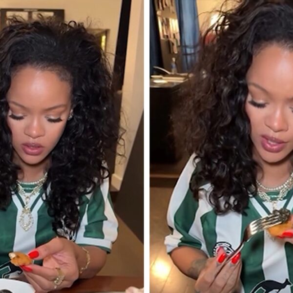 Rihanna Snacks On ‘Chicken Nugget Caviar’ Combo, Holiday Snack Hack