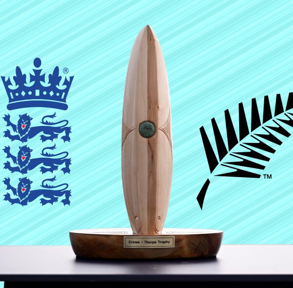 England, New Zealand Cricket Histories Blend Together in New Test Trophy –…