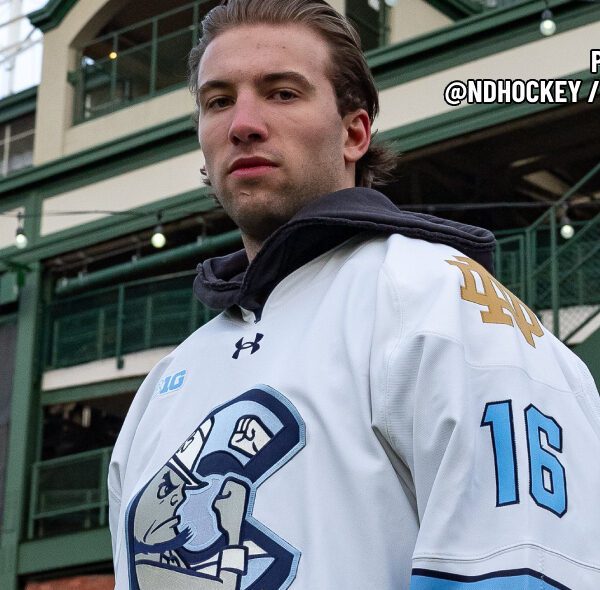 Notre Dame Men’s Hockey Reveals Special Jerseys for Wrigley Field Game –…