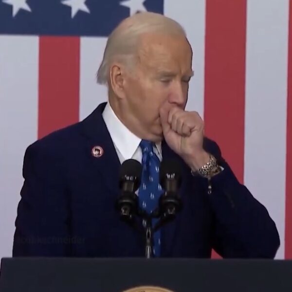 Joe Biden Sounds Horrible as He Hacks Up a Lung During Remarks…