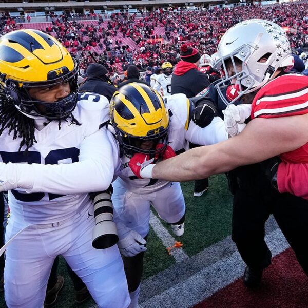 Big Ten dishes out hefty fines to Michigan, Ohio State after postgame…