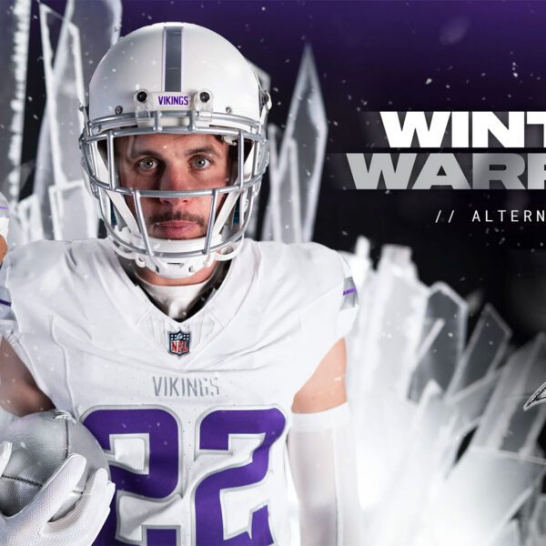 Minnesota Vikings To Debut “Winter Warrior” Alternate Uniforms On Monday Night Football…