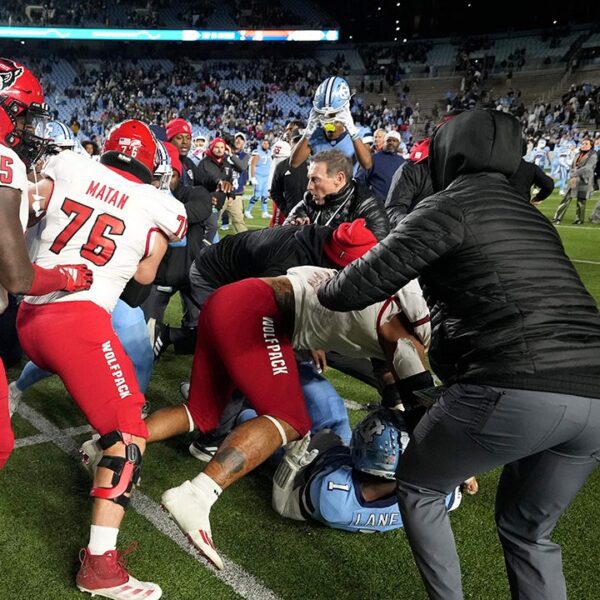 Rivalry Week flag-plants lead to extra full-team melees following Michigan-Ohio State brawl