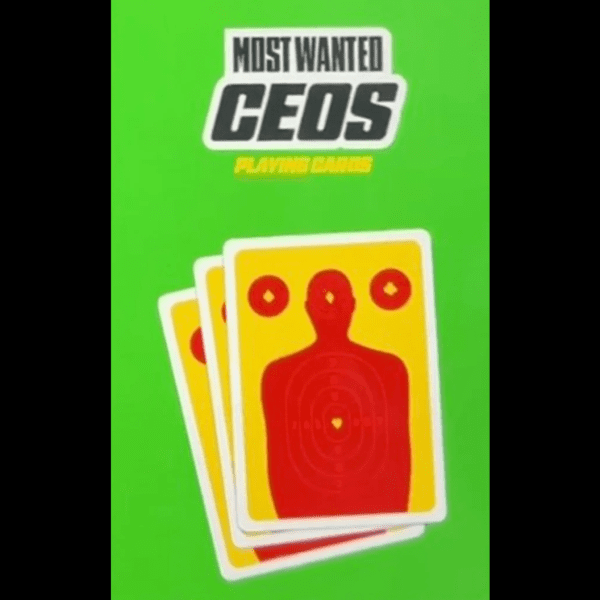 Sick: Head of ‘Comrade Workwear’ Announces ‘Most Wanted CEOs’ Playing Cards Following…