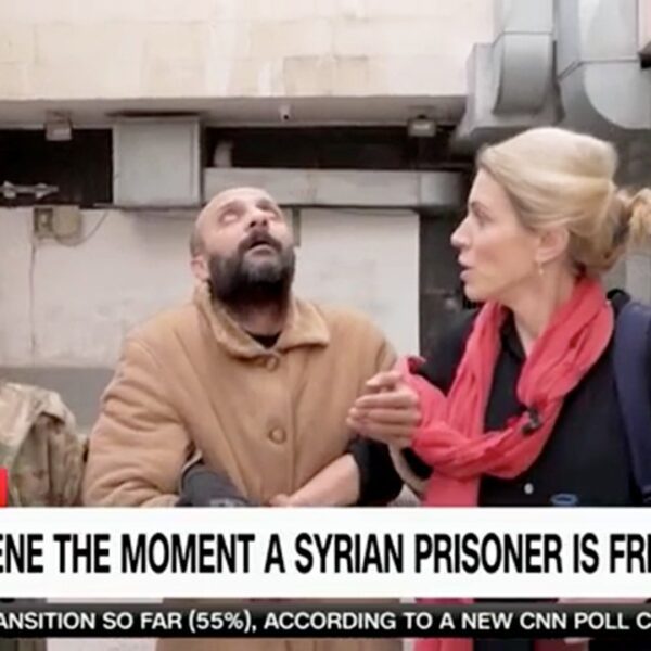 Viral CNN section exhibiting Syrian prisoner being freed below scrutiny