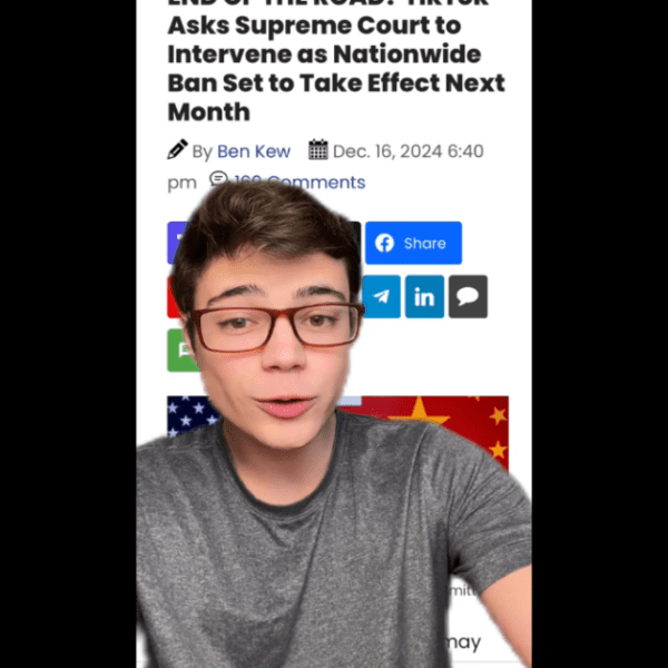 After Years of Censoring Conservative Voices, TikTok Claims Ban Would Violate Free…