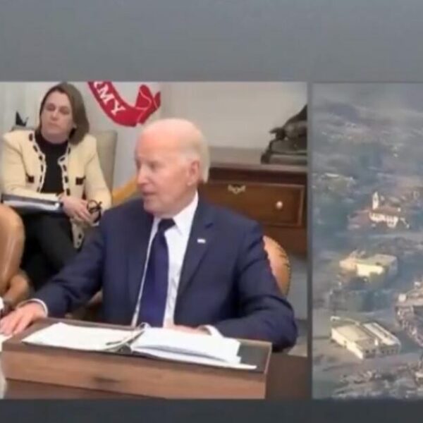 SICK: Joe Biden Cracks Joke During White House Briefing on California Fires…