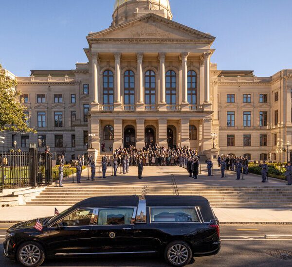 From Plains to Atlanta, a Rolling Tribute Traces Jimmy Carter’s Life