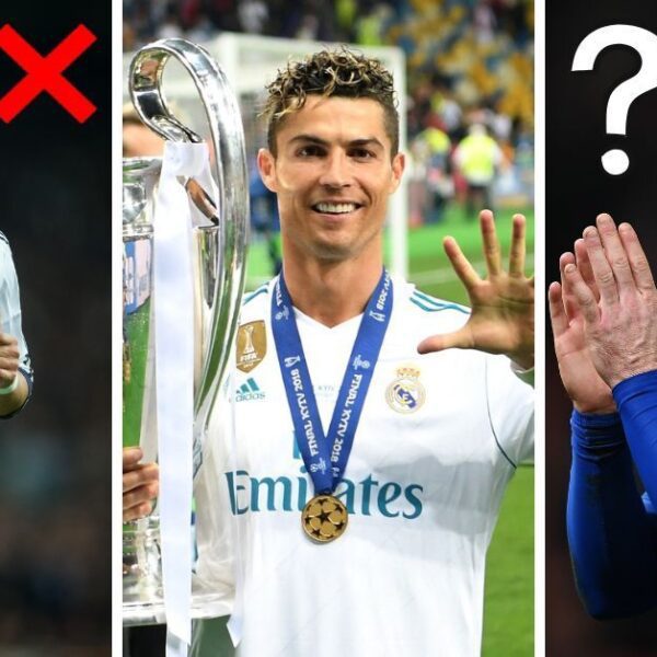 Cristiano Ronaldo as soon as named best XI of his finest teammates;…