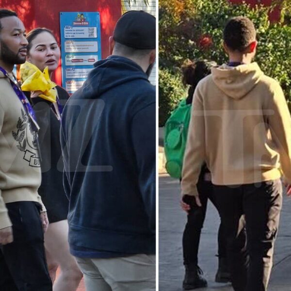 John Legend & Chrissy Teigen Build Family Memories At Legoland After Fire…