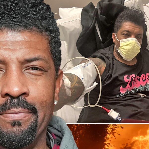 Comedian Deon Cole Released From Hospital, Immediately Has to Evacuate Home