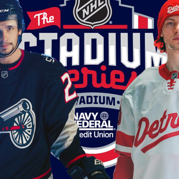 Blue Jackets, Red Wings Unveil Uniforms for the 2025 Stadium Series at…