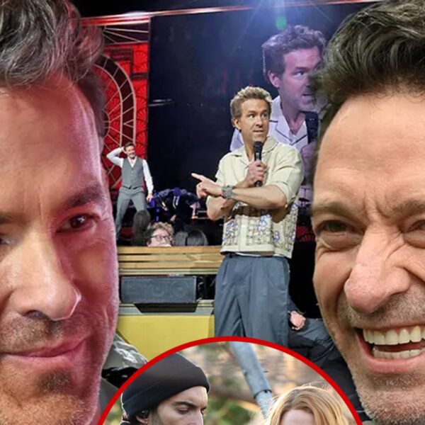 Ryan Reynolds Surprises Hugh Jackman During One-Man Show Amid Blake, Baldoni War