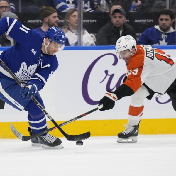 Flyers attempt to get even vs. surging Maple Leafs