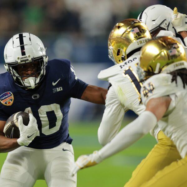 Late subject aim lifts Notre Dame previous Penn State, into CFP ultimate