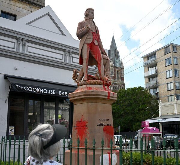 Australia Day Protesters Vandalize Melbourne and Sydney Statues