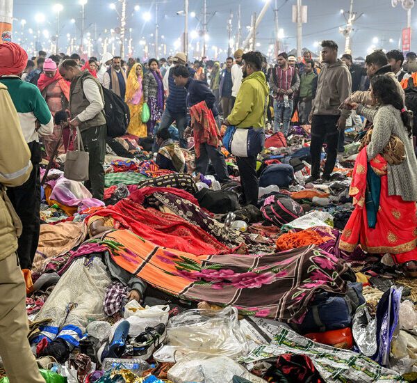 Stampede at India’s Maha Kumbh Mela Hindu Festival Leaves Pilgrims Hurt