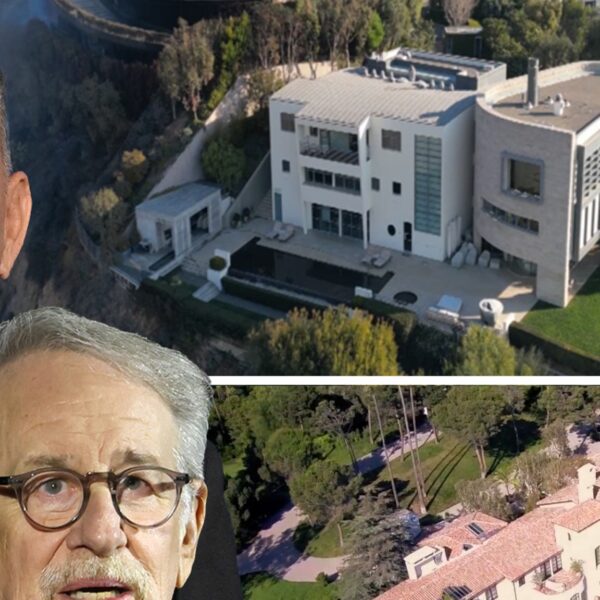 Tom Hanks’ and Steven Spielberg’s Houses Spared by Fire