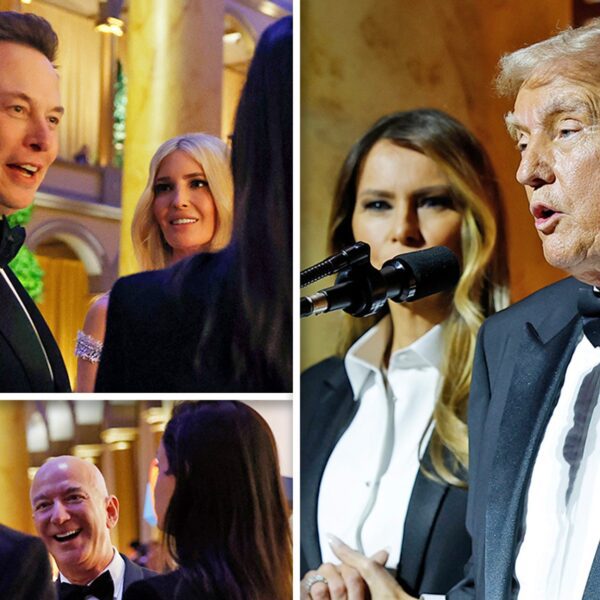 Elon Musk, Jeff Bezos, & Jared Kushner Attend Trump’s Candlelit Dinner: Video