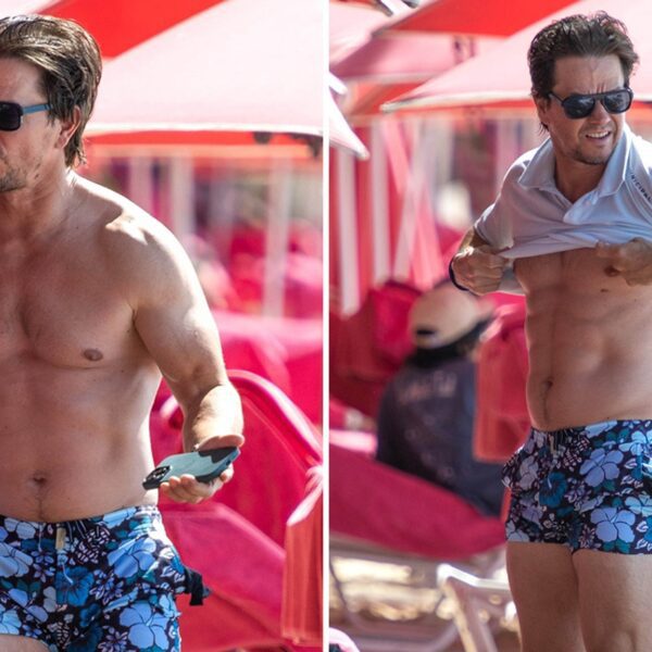 Mark Wahlberg Rocks Favorite Shorty Shorts Again in Barbados