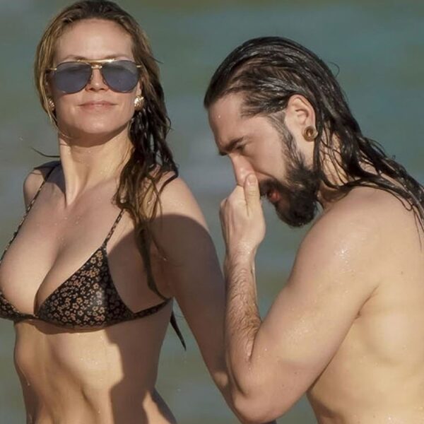 Heidi Klum and Tom Kaulitz Get Physical on St. Barts Beach