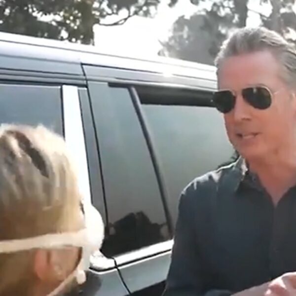 Gov. Gavin Newsom Confronted by CA Wildfire Victim, Demands to Talk to…