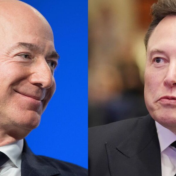 Jeff Bezos takes on Elon Musk in $630 billion house race