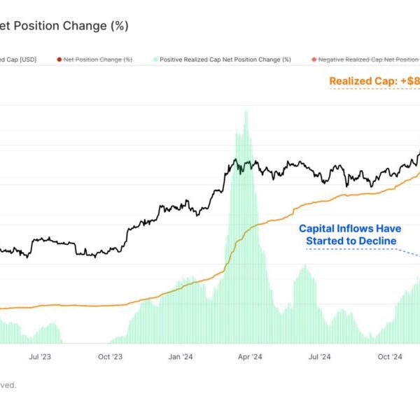 Bitcoin Capital Inflows See Notable Slowdown, But Is This A Worry? –…