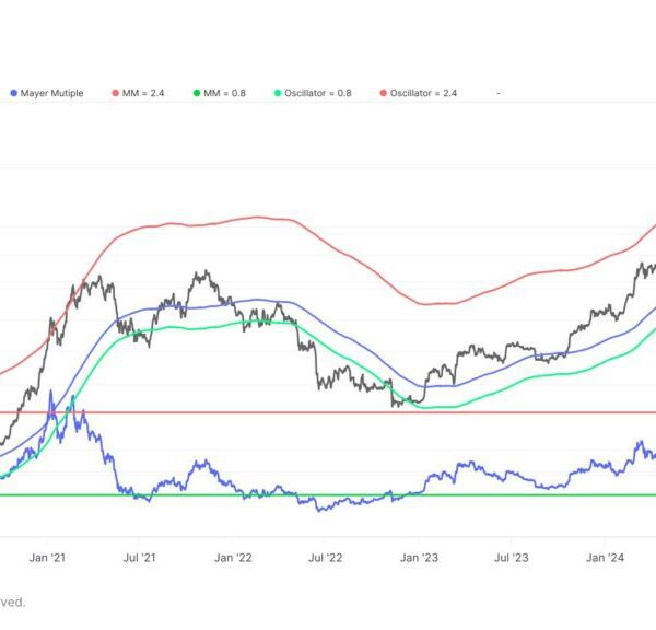 Bitcoin To $181,000? Mayer Multiple Reveals When BTC Will Become ‘Overbought’ –…