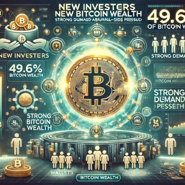 New Investors Hold 50% Of Bitcoin Wealth – Data Shows Strong Demand…