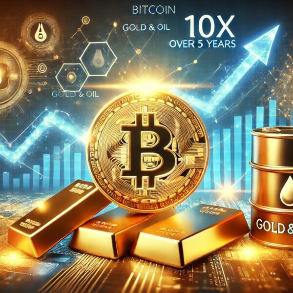 Bitcoin Outshines Gold And Oil By 10x In 5 Years As Demand…