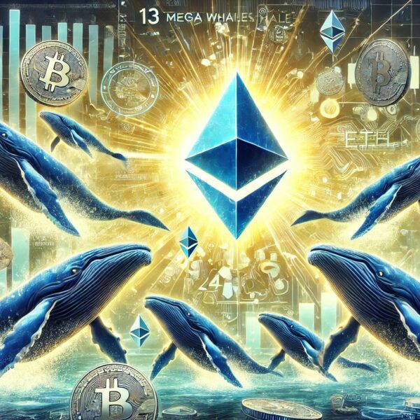 13 Mega Whales Holding Over 10,000 Ethereum Join The Network In 24…