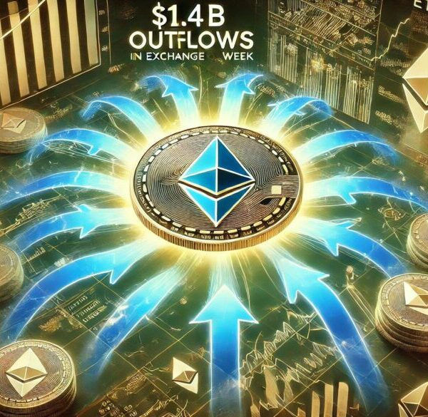 Ethereum Sees $1.4 Billion In Exchange Outflows This Week – Strong Accumulation…