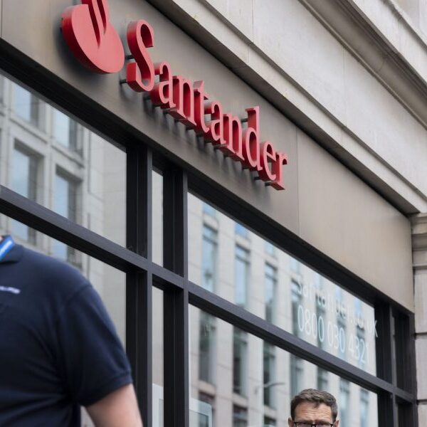 Santander is reconsidering its presence within the U.Ok., FT says